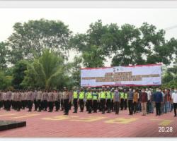 POLRES LEBAK GELAR APEL KESIAPAN  