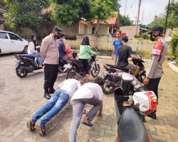 POLSEK MANCAK GELAR OPRASI PROKES,