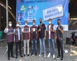 HIPMI BPC CILEGON GELAR VAKSINASI HERD