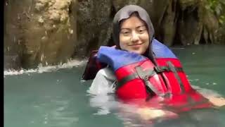 Berpetualang di Batu Lumpang Bodyrafting dan kayaking di Pengandaran