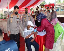 Kapolres Lebak Dampingi Kalemdiklat Po