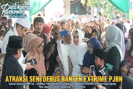 Heboh Warga Sepatan menyabut kehadiran