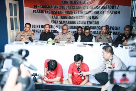 POLDA JATENG GEREBEK HOME INDUSTRI