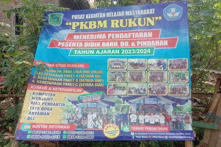 PKBM Rukun Ogah Dikonfirmasi Dan Tolak