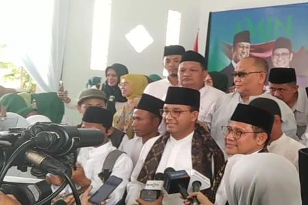 Pasangan AMIN dipertemukan lagi di Ban