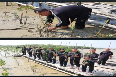 MENYAMBUT HUT  HUMAS POLRI KE 72  TANA