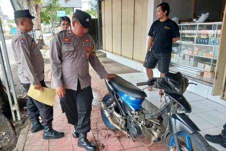 Polsek Kalimanah Tertibkan Sepeda Moto
