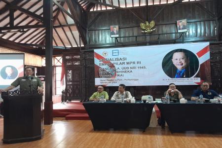JUDUL  SOSIALISASI EMPAT PILAR MPR