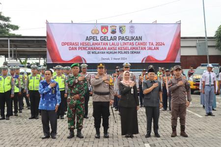 POLRES DEMAK GELAR OPRASI KESELAMATAN 