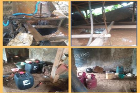 Diduga Seorang Pengusaha Pengolahan Em