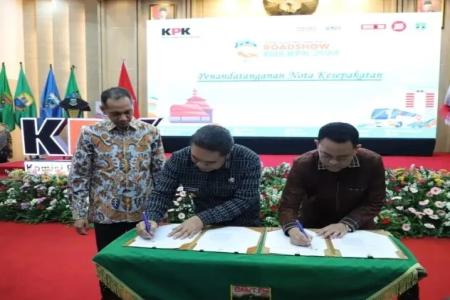 Kepala Kantor ATRBPN Banten Tandatanga