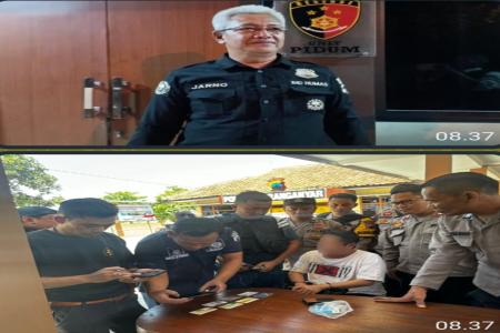 KOBOY PENEMBAK BAN DITANGKAP POLSE