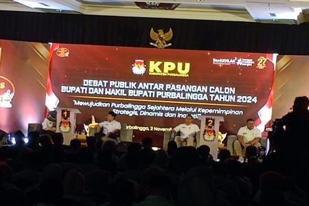 Debat Publik calon Bupati dan wakil Bu