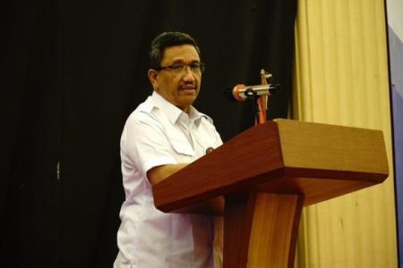 SEKERTARIS DAERAH ALI FAHMI TEGASK