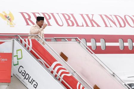 PRABOWO KUNJUNGAN KENEGARAAN KE ME