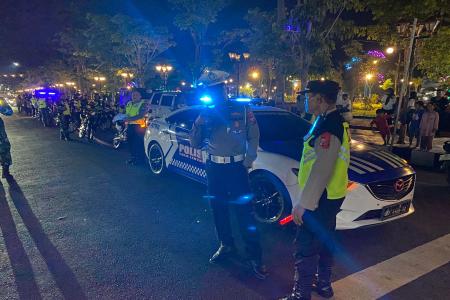 Perayaan Tahun Baru di Jawa Timur Aman