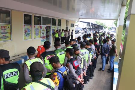 Polres Sumenep Terjunkan 157 Personel 