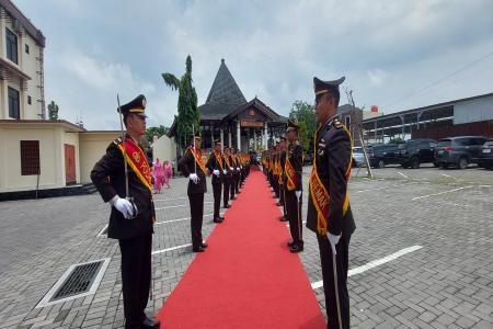 19 Anggota Purna Tugas Dilepas Kapolre