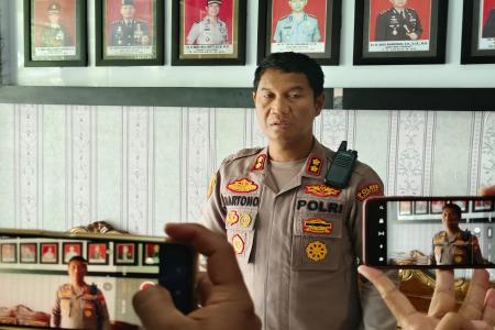 POLRES SAMPANG AMANKAN PELAKU PELE