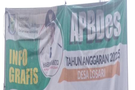 PEMERINTAH DESA LOSARI RESMI MENGU