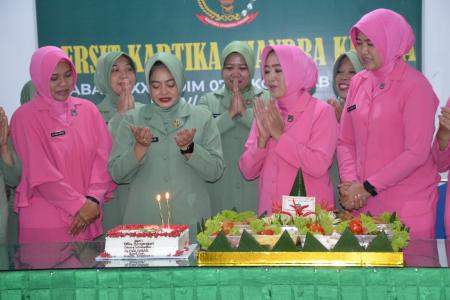 Kejutan Manis di Markas Kodim Bhayangk