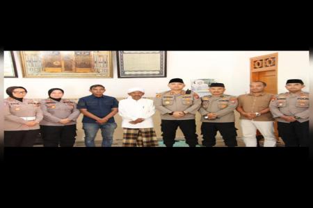 Kapolres Sumenep Silaturahmi ke Ketua 