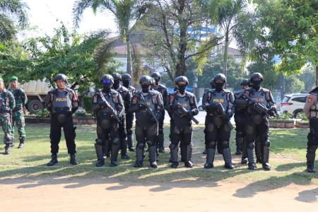 Empat SSK Personil Gabungan Amankan Ma