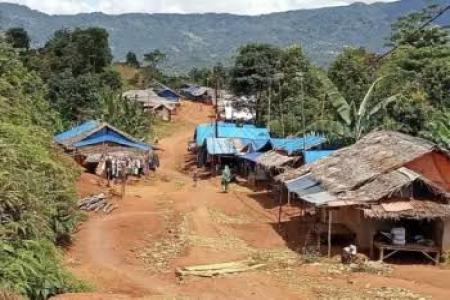 HUNTAP KORBAN BENCANA ALAM DI LEBA