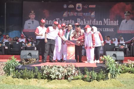 Bupati Lebak Membuka Kegiatan Olimpiad