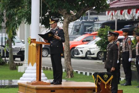 Polres Kendal Gelar Upacara Peringatan