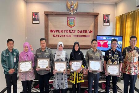 MELALUI LARWASDA 2025, PEMKAB WONO