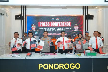 Polres Ponorogo Ungkap Kasus Kekerasan