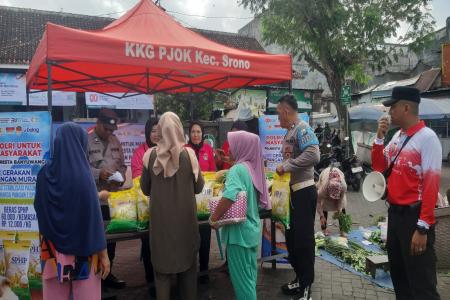 Kolaborasi Polisi dan Bulog Gelontorka