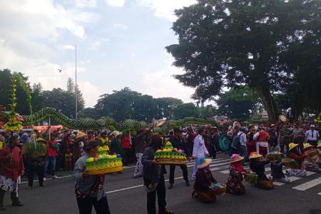 Karnaval Kemerdekaan Wonosobo Semarak 