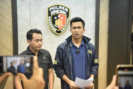 POLISI AMANKAN TERSANGKA PENCABULA