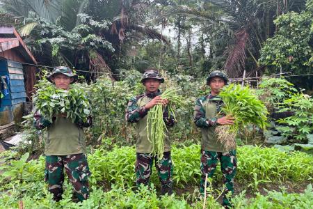 KETAHANAN PANGAN, SATGAS YONIF 521