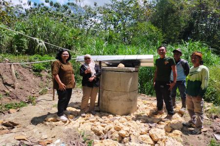 RESMIKAN PEMANFAATAN SUMUR DI DK P