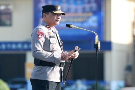 KAPOLDA JATIM BERI PESAN PENTING D