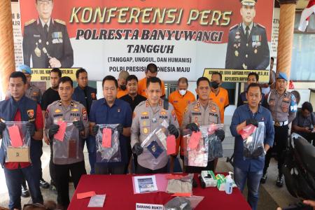 POLRESTA BANYUWANGI BONGKAR SINDIK