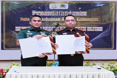 TINGKATKAN SINERGITAS, KODIM 0808 