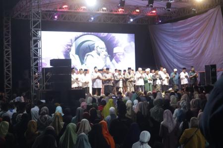 Doa Bersama di Ponpes Roudlotul Hanan 