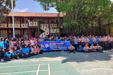  SAPA PELAJAR SATLANTAS POLRES DEM