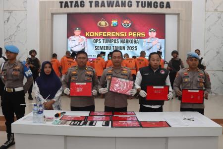 OPS Tumpas Narkoba 2025 Polres Pamekas