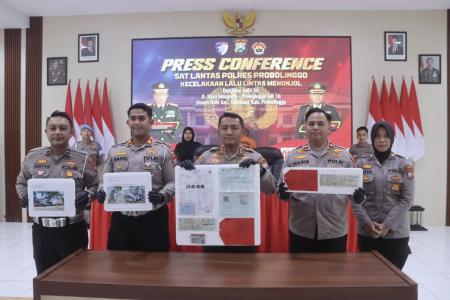 Polres Probolinggo Tetapkan Sopir Bus 