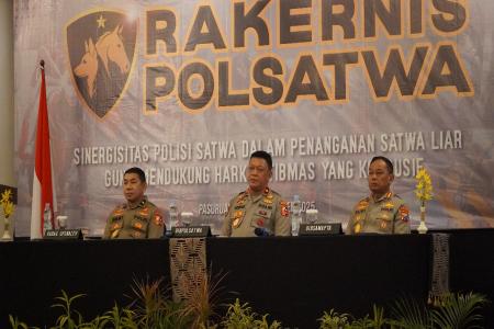 70 Polisi Satwa Ikuti Rakernis